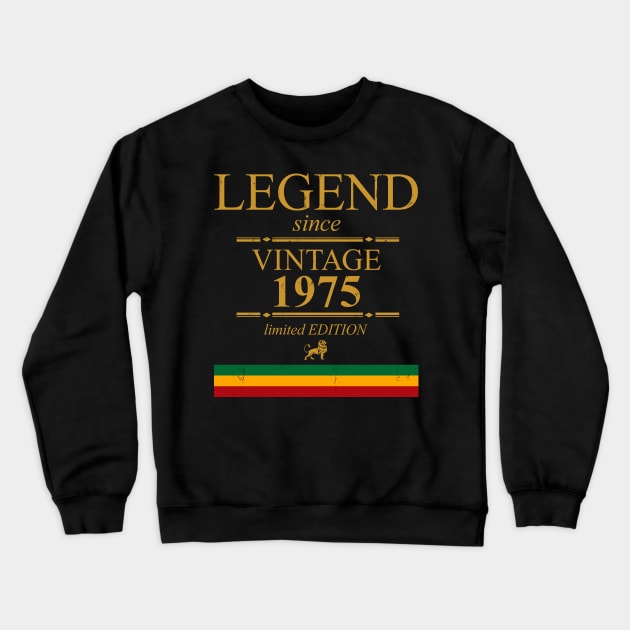 Legend Singe Vintage 1975 Crewneck Sweatshirt by marieltoigo